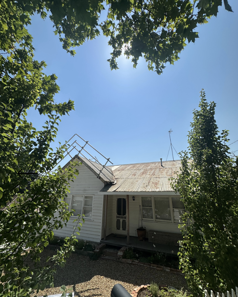 Golden Point Cottage - Before - Front View