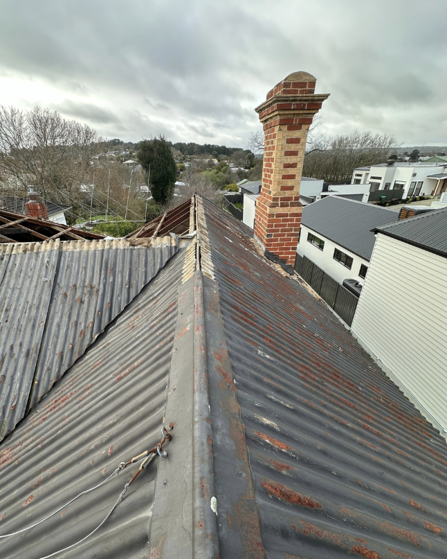 Soldiers Hill House - Before - Top View